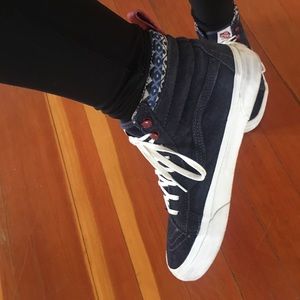 Navy Blue VANS Classic High Top